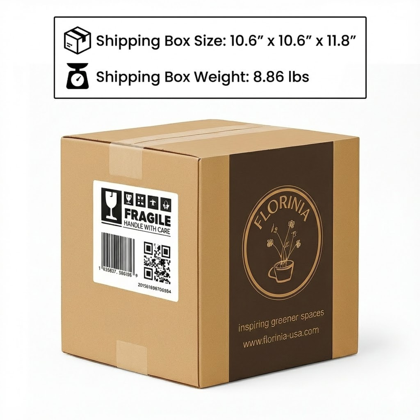 3-Piece White Ceramic Planter Pot Set with Vertical Ribbed Design & Saucers