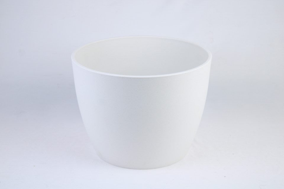 Florinia Matte Plastic Planter Set – 5 Sizes 10.7"/9.2"/7.9"/6.5"/5.4" ( without plants )