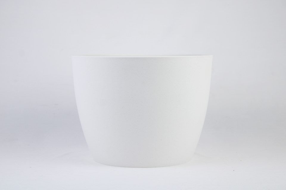 Florinia Matte Plastic Planter Set – 5 Sizes 10.7"/9.2"/7.9"/6.5"/5.4" ( without plants )