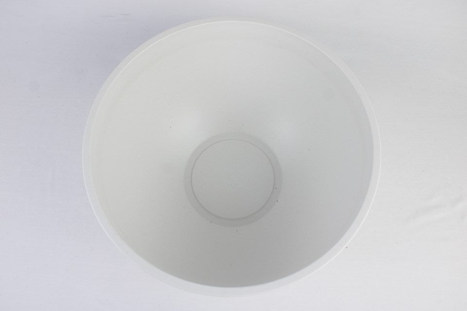 Florinia Plastic Matte Finish Bowl Planter Set – 2 Sizes 11.8"/10" (without plants)