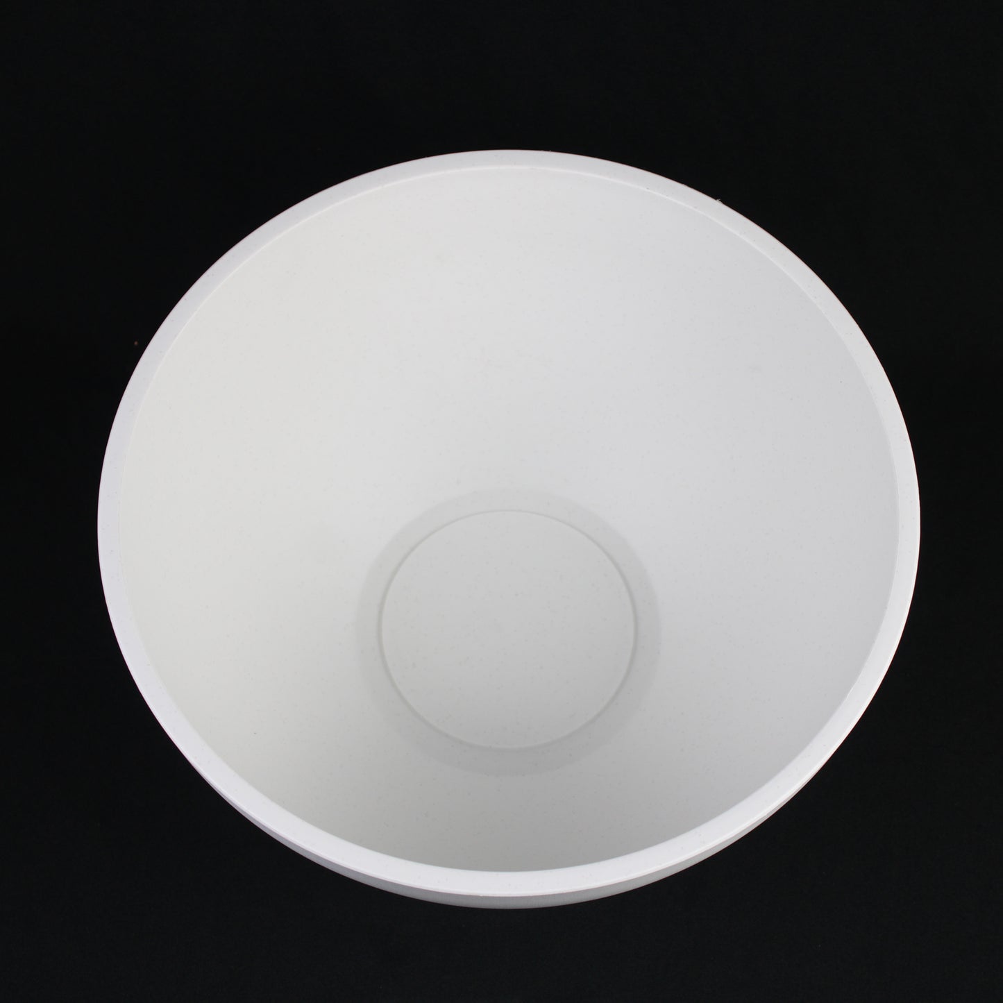 2-Piece White Plastic Serving Bowls – Modern Minimalist Design