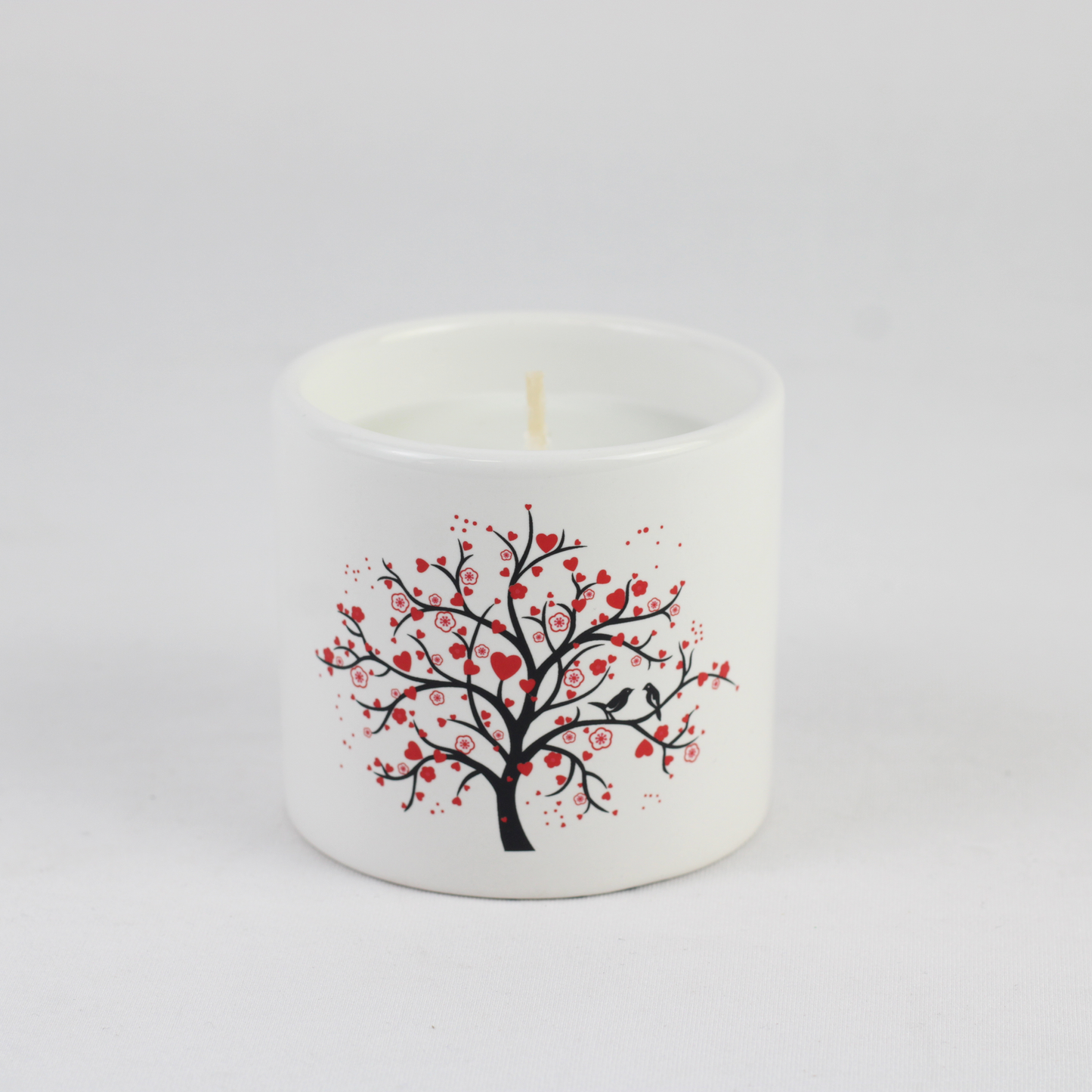 Romantic Tree Ceramic Scented Candle Set – Love Edition (set of 2pcs)