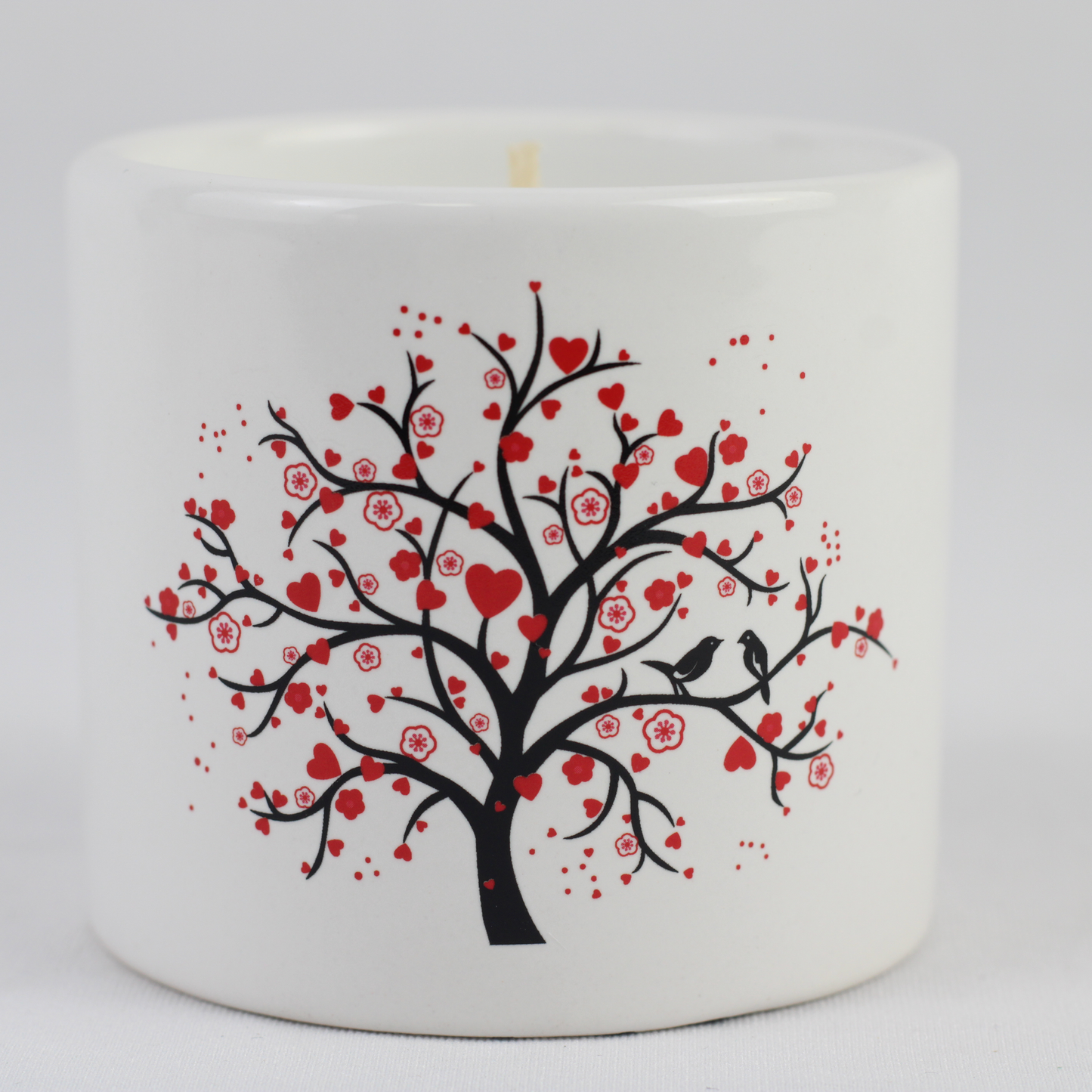 Romantic Tree Ceramic Scented Candle Set – Love Edition (set of 2pcs)