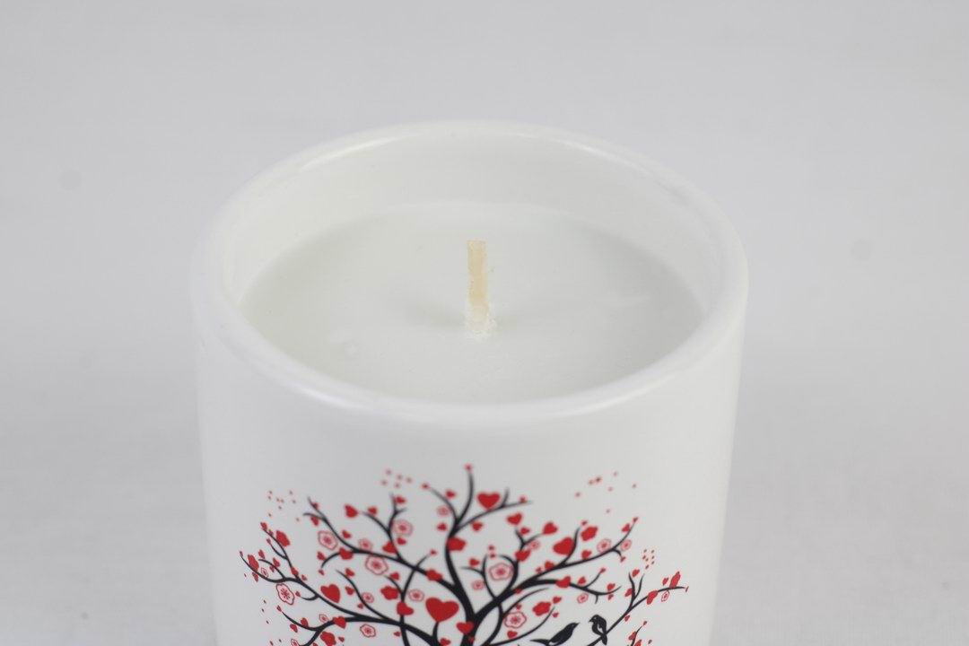 Romantic Tree Ceramic Scented Candle Set – Love Edition (set of 2pcs)