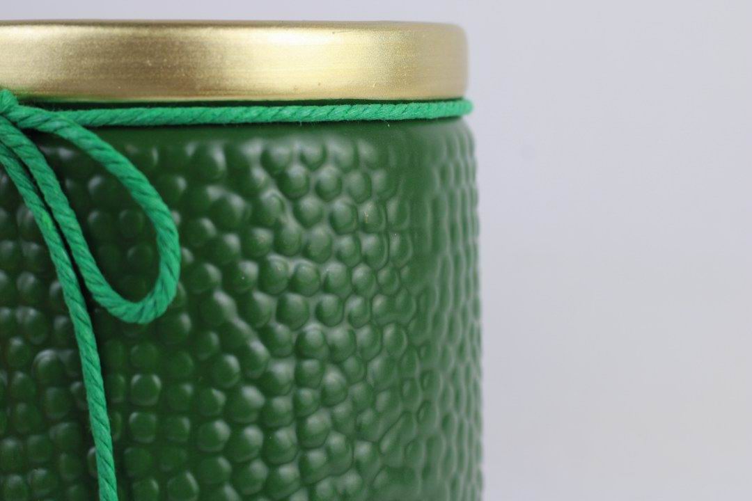 Holiday Bell Ceramic Pot – Textured Planter or Votive