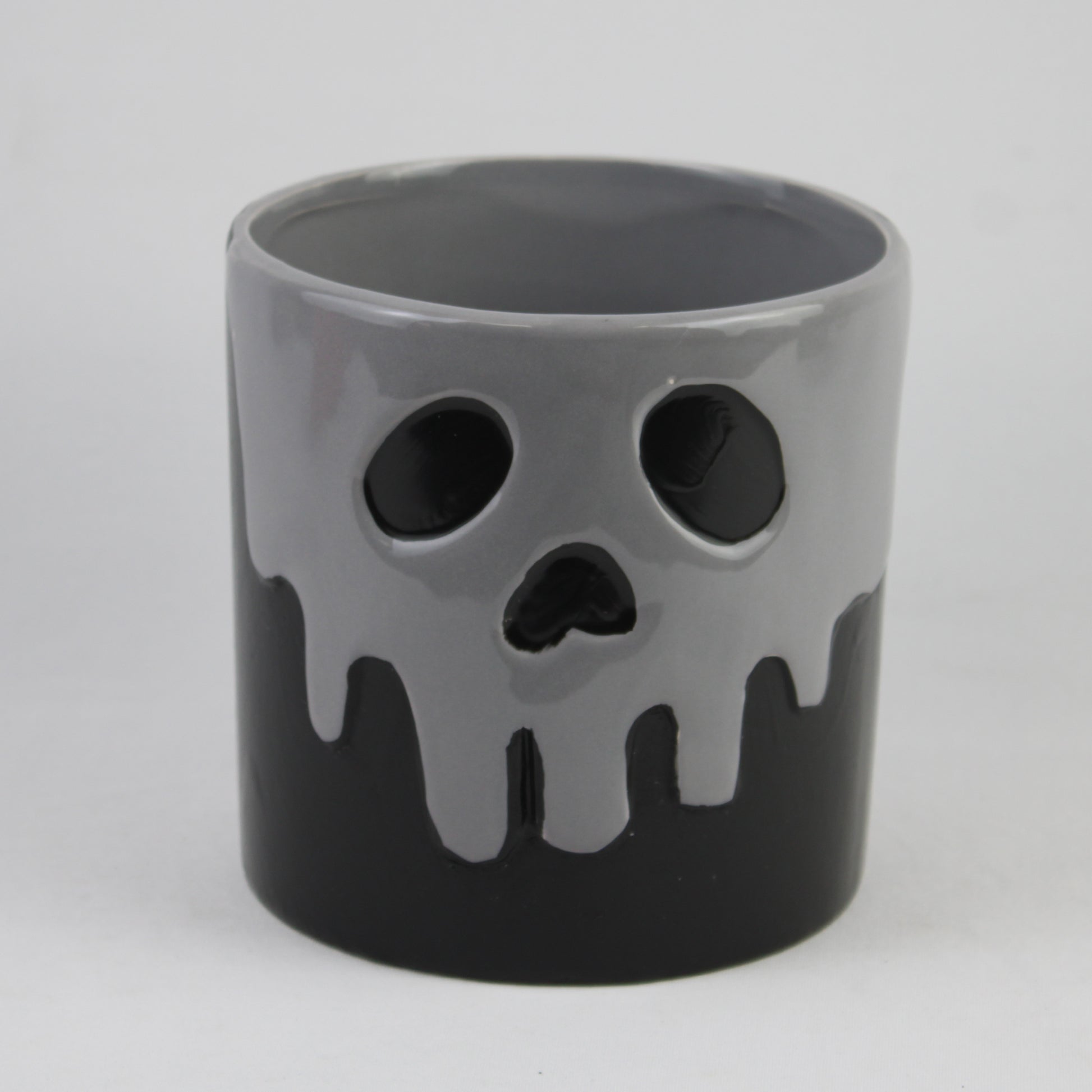Halloween Skull Drip Ceramic Flower Pot (dual-purpose)