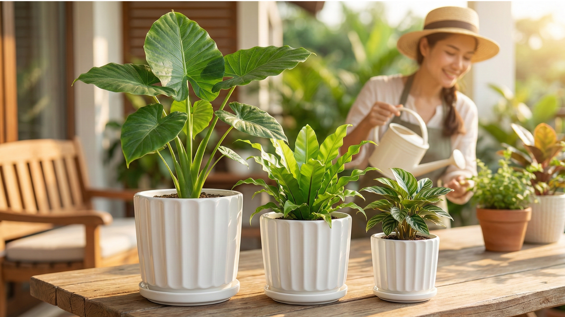 Perfect for peperomia, succulents, foliage, and your favorite indoor greens.